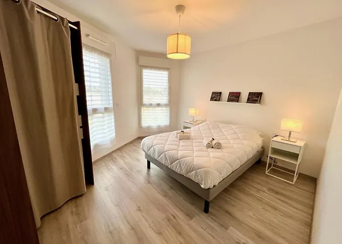 Appartement T4 Avec Grande Terrasse Et Parking Prive